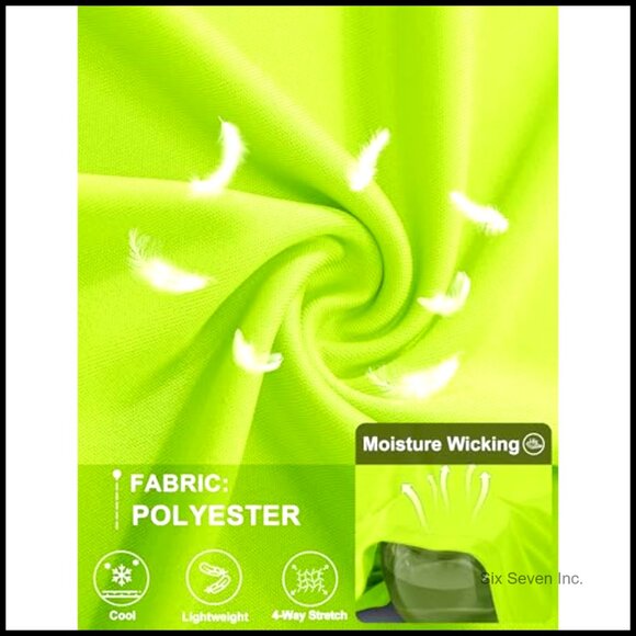 Men's Quick Dry Active T-Shirts Moisture Wicking UPF 50+ Athletic Gym Workout - Picture 4 of 6